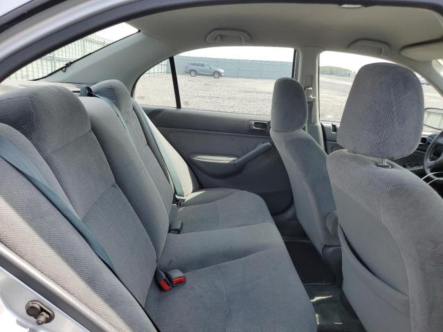 2HGES16852H922511 - 2002 HONDA CIVIC LX SILVER photo 10