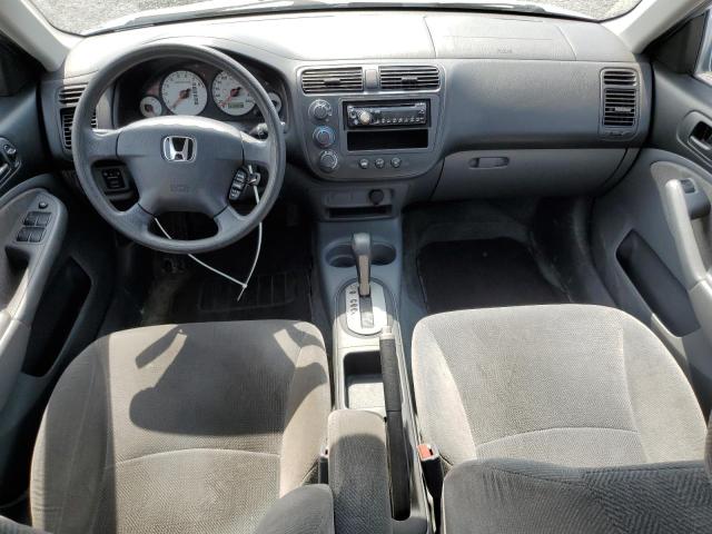 2HGES16852H922511 - 2002 HONDA CIVIC LX SILVER photo 8