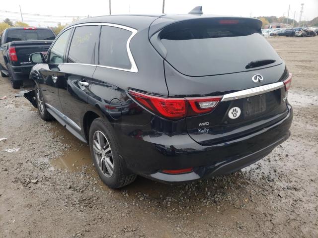 5N1DL0MM3LC505633 - 2020 INFINITI QX60 LUXE BLACK photo 3