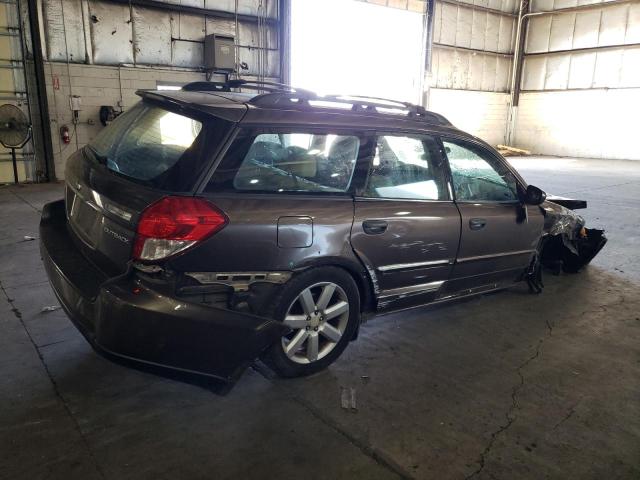 4S4BP61C987300313 - 2008 SUBARU OUTBACK 2.5I BROWN photo 3