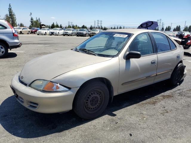 1G1JC524517312096 - 2001 CHEVROLET CAVALIER BASE TAN photo 1