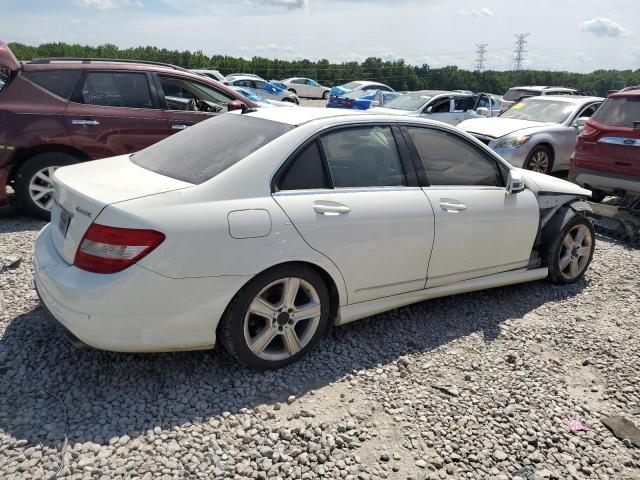 WDDGF8BB2BR150352 - 2011 MERCEDES-BENZ C 300 4MATIC WHITE photo 3