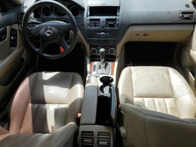 WDDGF8BB2BR150352 - 2011 MERCEDES-BENZ C 300 4MATIC WHITE photo 8