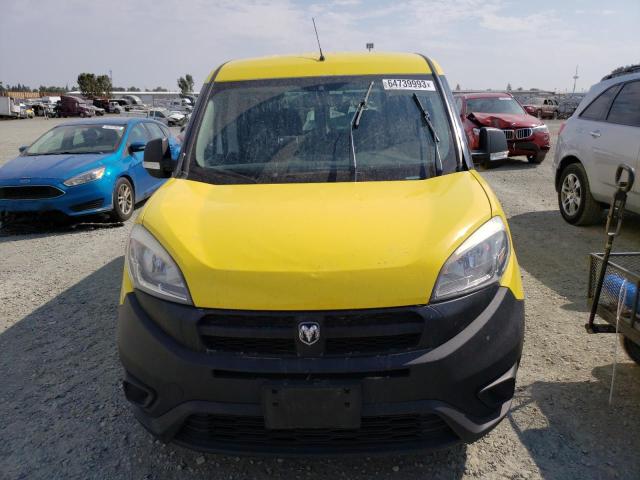 ZFBERFAT2G6B32973 - 2016 RAM PROMASTER ყვითელი ფოტო 5