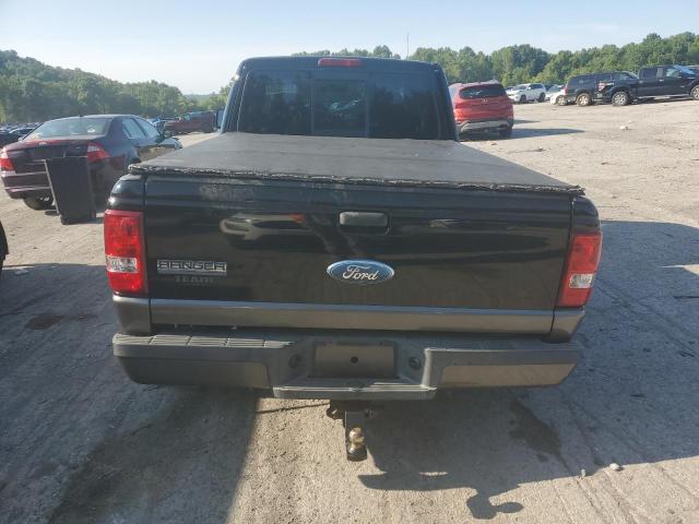 1FTZR45E67PA28900 - 2007 FORD RANGER SUPER CAB BLACK photo 6