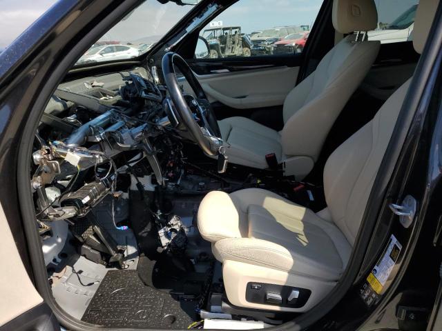 5UXTR9C52KLE16181 - 2019 BMW X3 XDRIVE30I BLACK photo 7