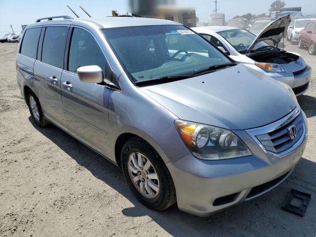 5FNRL3H48AB086961 - 2010 HONDA ODYSSEY EX GRAY photo 4