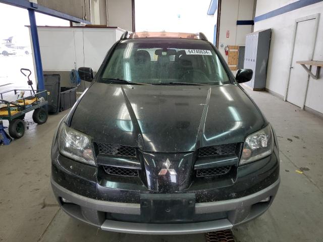 JA4LZ41G63U090607 - 2003 MITSUBISHI OUTLANDER XLS BLACK photo 5