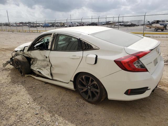 2HGFC2F80LH582922 - 2020 HONDA CIVIC SPORT 白色 照片 2
