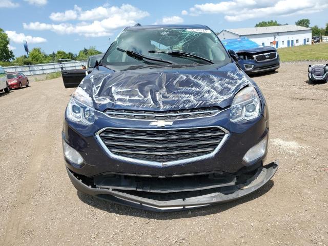 2GNALCEK2H1574484 - 2017 CHEVROLET EQUINOX LT BLUE photo 5