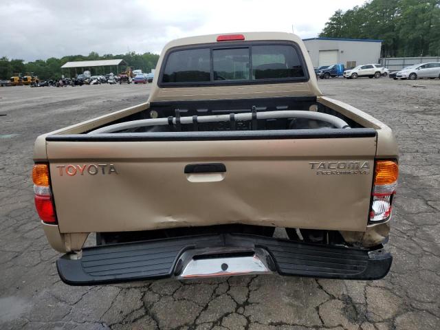 5TEGN92N14Z434463 - 2004 TOYOTA TACOMA DOUBLE CAB PRERUNNER GOLD photo 6