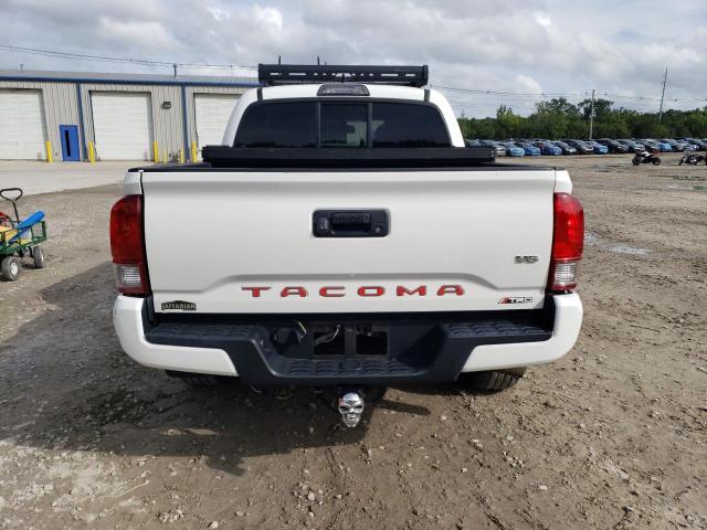 5TFCZ5AN0GX017344 - 2016 TOYOTA TACOMA DOUBLE CAB WHITE photo 6