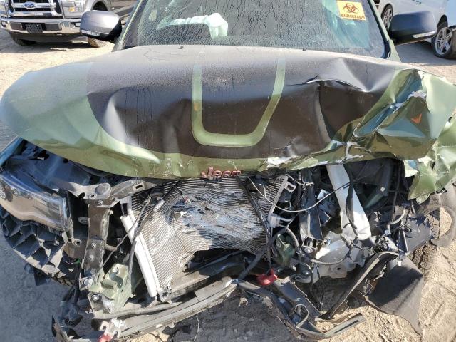 1C4RJFLG1MC690006 - 2021 JEEP GRAND CHER TRAILHAWK 绿色 照片 12