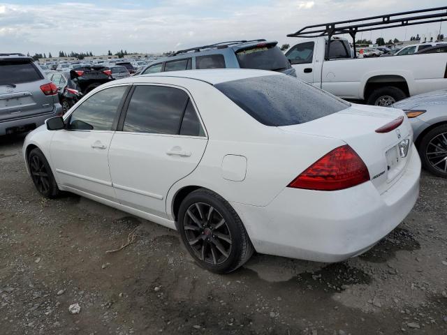 JHMCM56307C003813 - 2007 HONDA ACCORD se SE WHITE photo 2