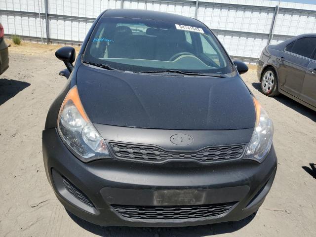 KNADM5A30E6346367 - 2014 KIA RIO LX BLACK photo 5