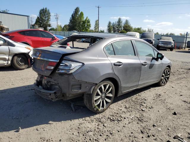 2HGFB2F95FH514325 - 2015 HONDA CIVIC EXL SILVER photo 3