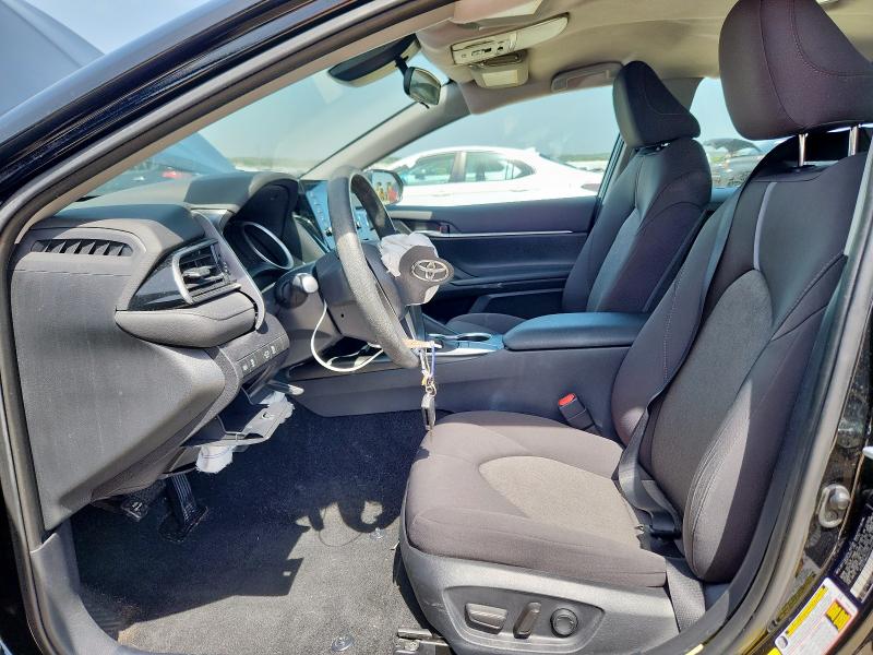 4T1C11AK2PU754323 - 2023 TOYOTA CAMRY LE BLACK photo 7