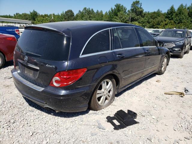 4JGCB65E19A090017 - 2009 MERCEDES-BENZ R 350 4MATIC BLUE photo 3