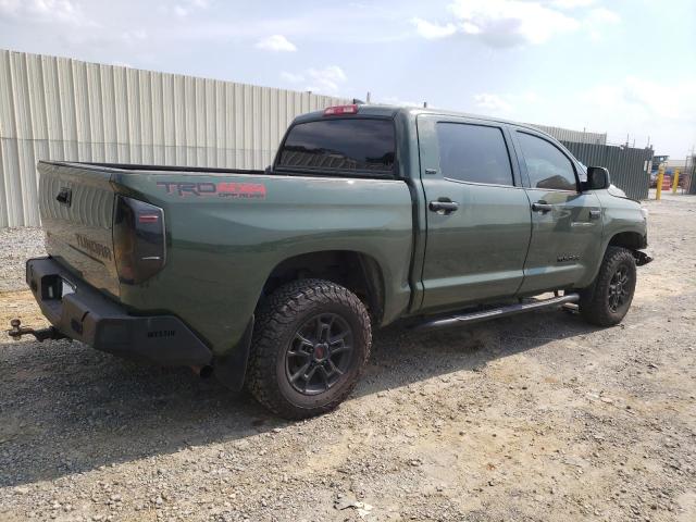 5TFDY5F13MX959378 - 2021 TOYOTA TUNDRA CREWMAX SR5 GREEN photo 3