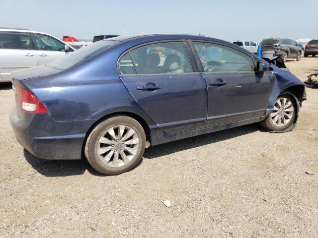 1HGFA16999L024555 - 2009 HONDA CIVIC EXL 蓝色 照片 3