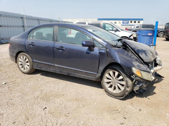 1HGFA16999L024555 - 2009 HONDA CIVIC EXL 蓝色 照片 4
