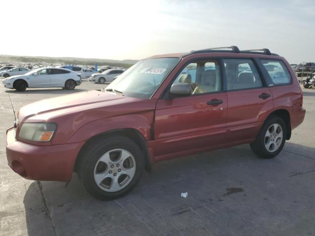 JF1SG65673H760491 - 2003 SUBARU FORESTER 2.5XS Красный фото 1