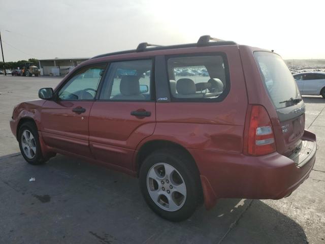 JF1SG65673H760491 - 2003 SUBARU FORESTER 2.5XS Красный фото 2