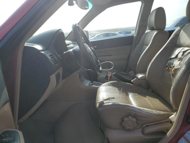 JF1SG65673H760491 - 2003 SUBARU FORESTER 2.5XS Красный фото 7