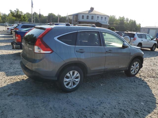 JHLRM4H76CC003530 - 2012 HONDA CR-V EXL GRAY photo 3