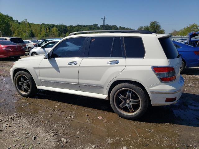 WDCGG8HB2AF357073 - 2010 MERCEDES-BENZ GLK 350 4MATIC WHITE photo 2