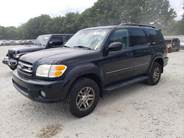 5TDBT48A23S151279 - 2003 TOYOTA SEQUOIA LIMITED BLACK photo 1