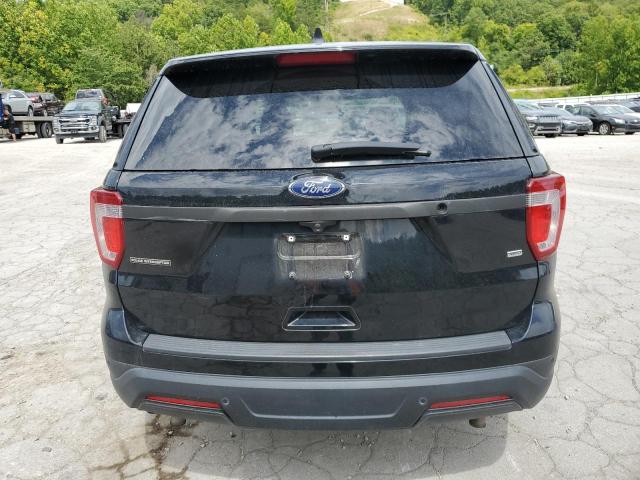 1FM5K8AR5JGB58639 - 2018 FORD EXPLORER POLICE INTERCEPTOR BLACK photo 6