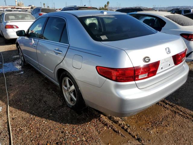 1HGCM56725A026508 - 2005 HONDA ACCORD EX SILVER photo 2