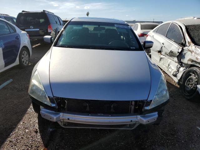 1HGCM56725A026508 - 2005 HONDA ACCORD EX SILVER photo 5