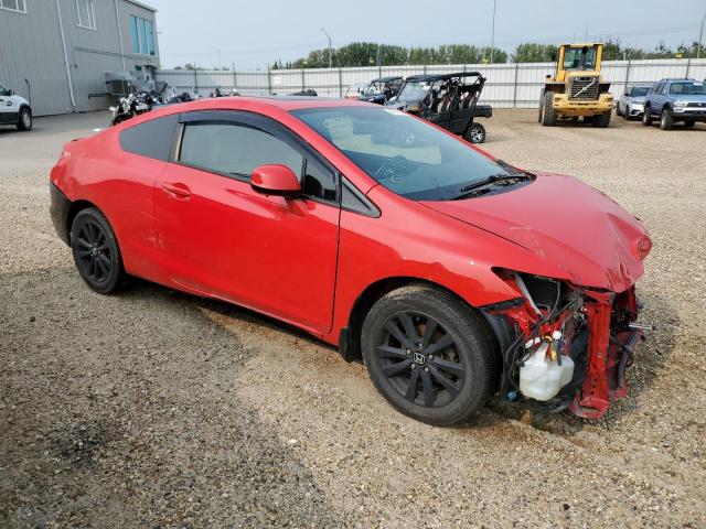 2HGFG3B9XCH000138 - 2012 HONDA CIVIC EXL RED photo 4