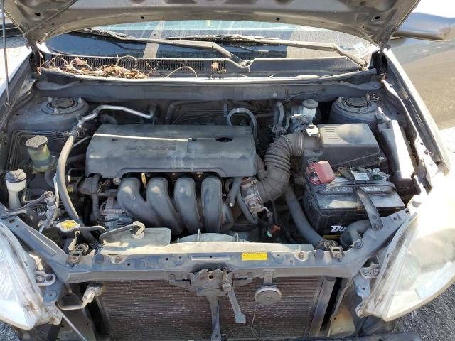 2T1KR30E26C574416 - 2006 TOYOTA COROLLA MA XR GRAY photo 11
