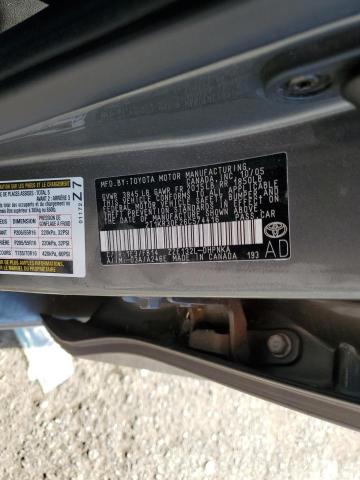 2T1KR30E26C574416 - 2006 TOYOTA COROLLA MA XR GRAY photo 12