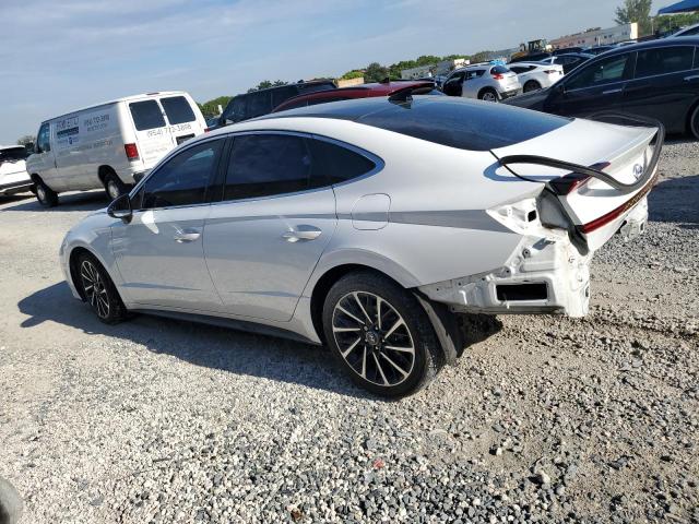 5NPEJ4J23LH026934 - 2020 HYUNDAI SONATA SEL PLUS WHITE photo 2