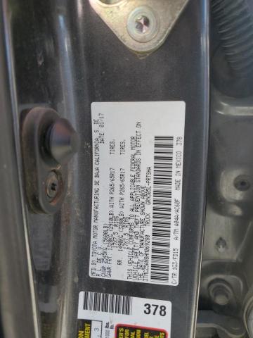 3TMCZ5AN8HM069280 - 2017 TOYOTA TACOMA DOUBLE CAB BLACK photo 12