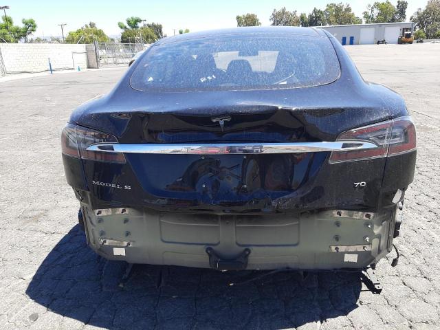 5YJSA1E14GF124085 - 2016 TESLA MODEL S შავი ფოტო 6