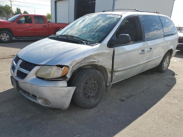 2B4GP54L82R526569 - 2002 DODGE GRAND CARA ES SILVER photo 1