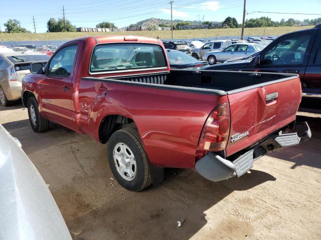 5TENX22N87Z414918 - 2007 TOYOTA TACOMA RED photo 2