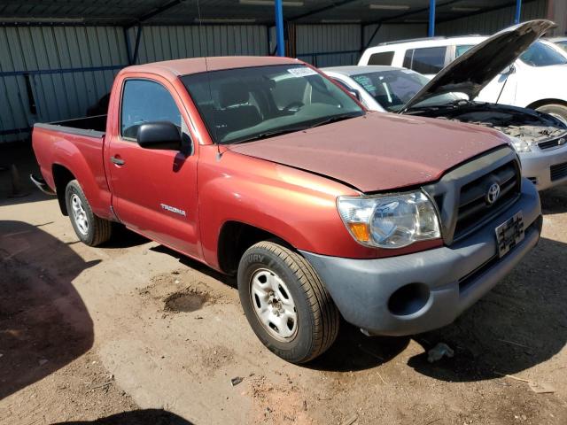 5TENX22N87Z414918 - 2007 TOYOTA TACOMA RED photo 4