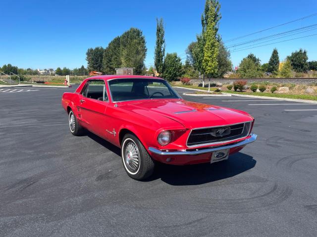 7R01A199106 - 1967 FORD MUSTANG 2D RED photo 1