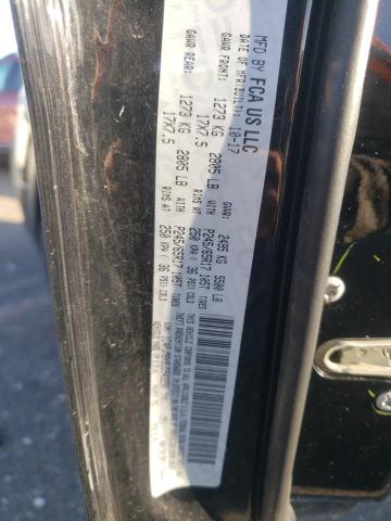 1C4PJMBX9JD543290 - 2018 JEEP CHEROKEE TRAILHAWK BLACK photo 10