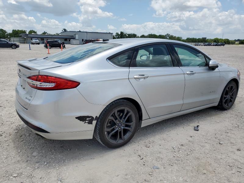 3FA6P0LUXJR249272 - 2018 FORD FUSION SE HYBRID Күміс фото 3