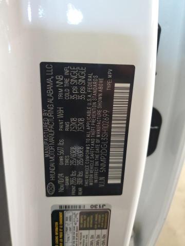 5NMP2DGL3SH102699 - 2025 HYUNDAI SANTA FE SEL თეთრი ფოტო 13