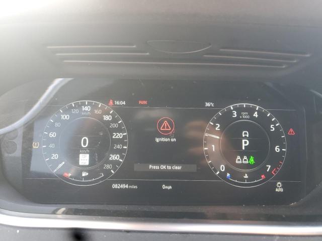 SALZP2FX8LH077359 - 2020 LAND ROVER RANGE ROVE SE WHITE photo 9