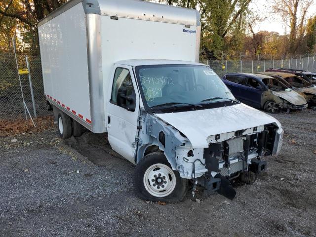 1FDXE4FN8MDC17834 - 2021 FORD ECONOLINE E450 SUPER DUTY CUTAWAY VAN WHITE photo 1