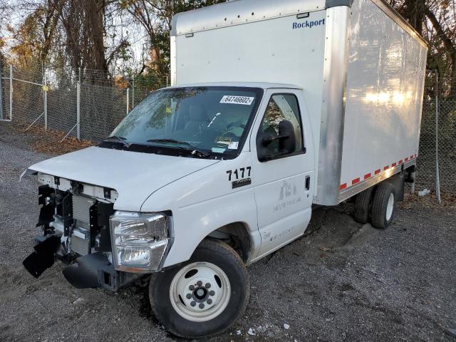 1FDXE4FN8MDC17834 - 2021 FORD ECONOLINE E450 SUPER DUTY CUTAWAY VAN WHITE photo 2